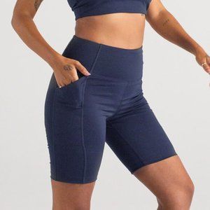 Midnight High-Rise Pocket Bike Short (BRAND NEW)